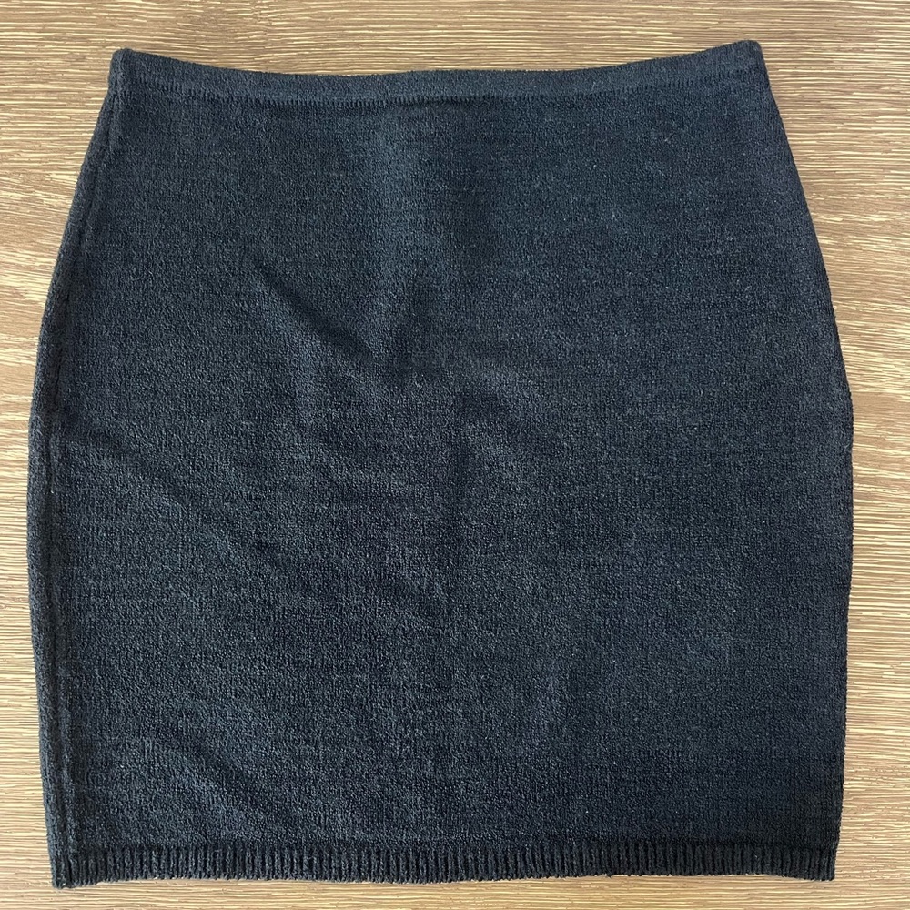 Black Runway The Label knit mini skirt. Brand new with tags.
